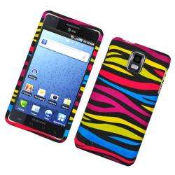 Samsung Infuse 4G Rainbow Zebra Protector Case  