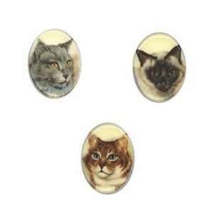 Nordic Attraction Magnetic Needle Minder   Cat Cameo  