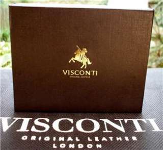   WALLET soft REAL LEATHER multi colour *GIFT* VISCONTI BNWT  