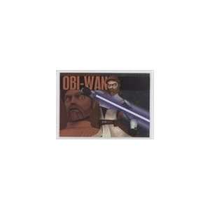   Clone Wars Rise of the Bounty Hunters Foil (Trading Card) #3   Obi Wan