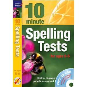   Spelling Tests for Ages 5 6 (9781408110621) Andrew Brodie Books