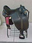 19 black australian enduranc stock saddle pkg without horn complete
