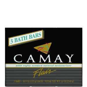  Camay Bath Bar Flair, 4oz  3ct (Pack of 6) Beauty