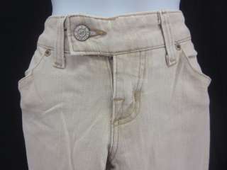 You are bidding on ROCK & REPUBLIC Beige Flare Leg Jeans Pants size 27 