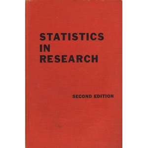 Statistics In Research 2nd Edition. Bernard Ostle  Books