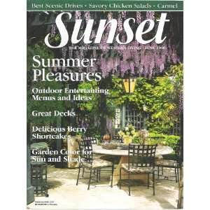  Sunset The Magazine of Western Living June 2000 Rosalie 