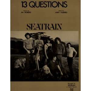   13 Questions.Sheet Music. Jim Roberts and Andy Kulberg Books