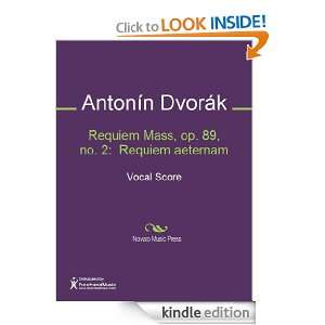   Requiem aeternam Sheet Music Antonin Dvorak  Kindle Store