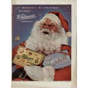 It wouldnt be Christmas Without   Whitmans Chocolates  1945 