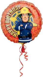 Fireman Sam Birthday Party Sticker Sheet  Loot Bag Fillers  