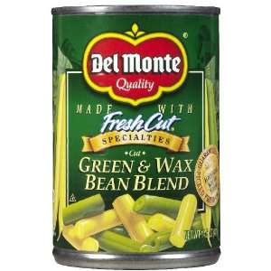 Del Monte Fresh Cut Cut Green & Wax Beans, 14.5 oz, 12 pk  