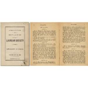   the Laurean Society of the University of Oregon Oregon imprint Books