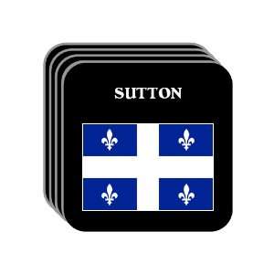 Quebec   SUTTON Set of 4 Mini Mousepad Coasters