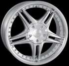 18x7.5 Sacchi S42 242 8703S HyperSilver 5x100 items in JD Wheels 