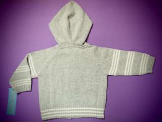 NWT BABY BOY HOODED SWEATER CK29103 (0 9 months)  
