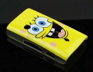 Cartoon Spongebob Hard Case Cover For Sony Ericsson Xperia X8  