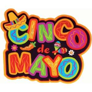  Cinco De Mayo Glitter Cutout Toys & Games