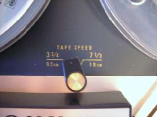 Vintage Sony Tape Transport Recorder TC 263D Reel w Man  