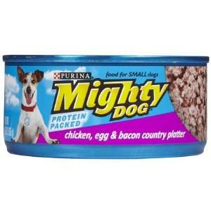 Mighty Dog Chicken, Egg & Bacon ctry Platter   24 x5.5oz (Quantity of 