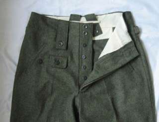 WW2 German M43 Field grey Trousers, Reproduction  