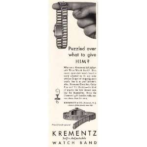  Print Ad 1932 Krementz Self Adjustable Watch Band 