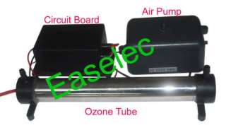 DIY Ozone Generator 2G/Hr @ Ozone Tube+Circuit+Air Pump  