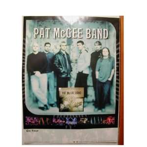 Pat McGee Band Promo Poster and Handbill