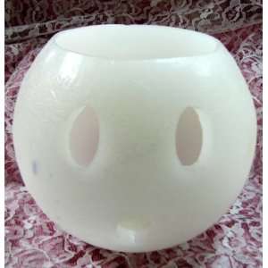   HWN2025 Wax Ghost With White Votive Candle Inside 