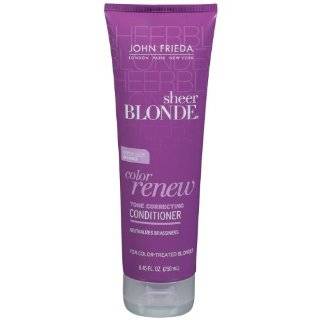John Frieda Sheer Blonde Color Renew Tone, Restoring Conditioner, 8.45 