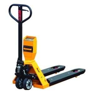  48H x 45 1/4W x 27 1/4D 4500lb WLL Scale Pallet Jack 