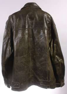 MENS WILSONS SOFT LEATHER HIPSTER/CLUB JACKET sz XL  
