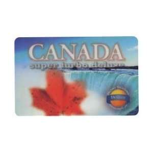 Collectible Phone Card 3000u Canada Super Turbo Deluxe Member Niagra 