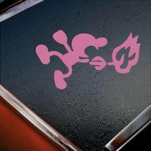  Mr Game And Watch Pink Decal Fire Wii Truck Window Pink 