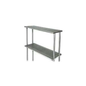    44   44 in Double Table Mounted Overshelf, Stainless