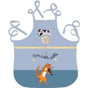 ZR Applique II Theme Childrens bedding Hey Diddle Diddle Apron 27x29