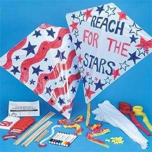  Color Me High Flying Kites (Makes 12) Toys & Games