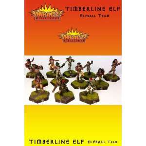  Timberline Elfball Fantasy Football Miniatures Team Toys & Games