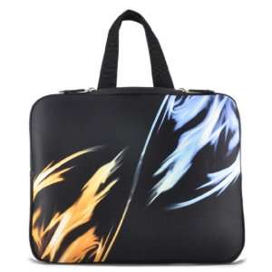 Flame 15 15.6 Laptop Sleeve Bag Case Cover +Hide Handle For Dell HP 