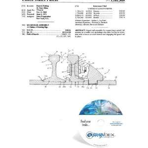  NEW Patent CD for GUARD RAIL ASSEMBLY 