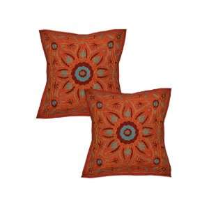  Elegant Design Ethnic Look Cushion Pillow Cover with 