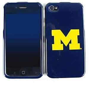  Michigan Wolverines Block M Logo NCAA Apple iPhone 4 4S 