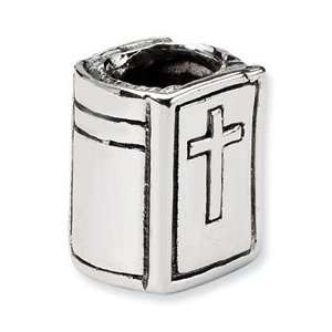 Sterling Silver Reflection Beads Collection Bible Bead Charm 4mm Hole 