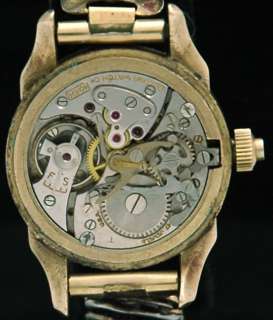 1940s Bulova Chronograph Button Crown Chrono RARE 17J 10AH Doctor 