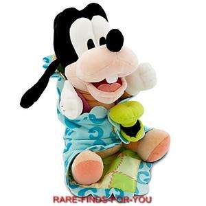 Disney Babies Goofy Blanket Plush 10 H Mickeys Friend Parks 