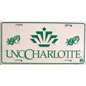  LP   863 North Carolina Charlotte License Plate   2101 