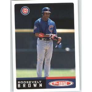  2002 Topps Total #146 Roosevelt Brown   Chicago Cubs 