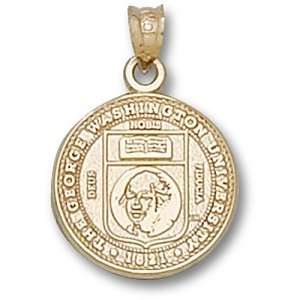  George Washington University Seal Pendant (Gold Plated 