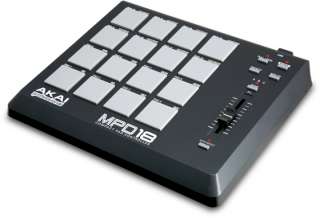 AKAI MPD18 MPD 18 USB MIDI Compact Pad Controller With  
