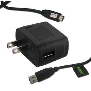   Pantech Link 2 OEM Home Wall Charger + USB Data Sync Cable Link Cord