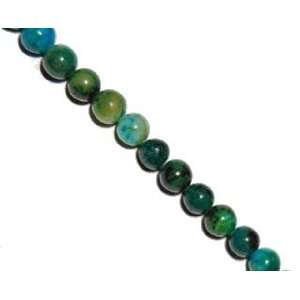    Chrysocolla round beads,10 mm,16 inch strand Arts, Crafts & Sewing